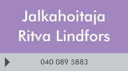 Jalkahoitaja Ritva Lindfors logo
